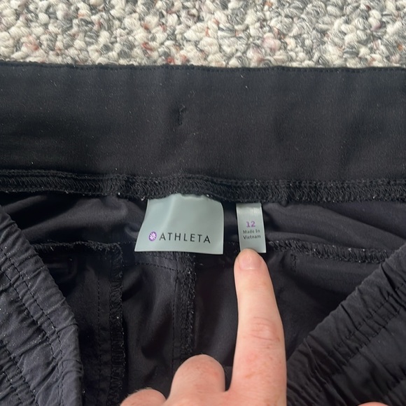 ATHLETA SIZE 12 CASUAL TAPERED PANTS - Picture 4 of 7